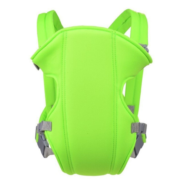 Baby carrier with curved strap