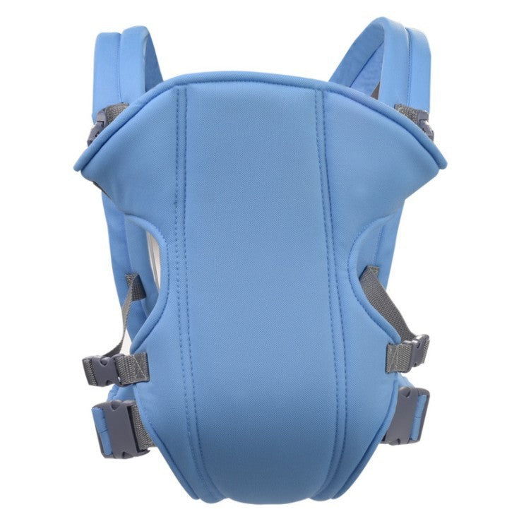 Baby carrier with curved strap