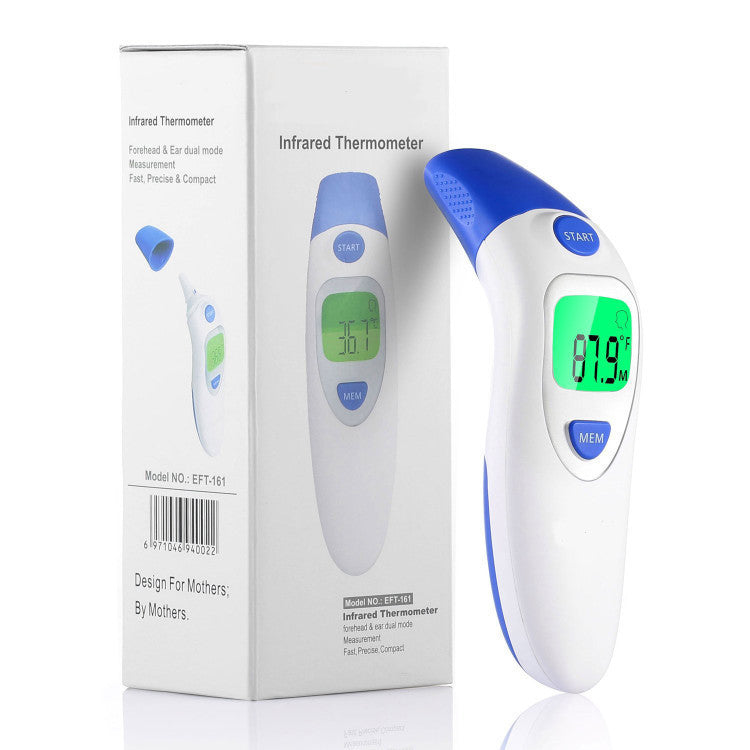 Forehead - ear thermometer