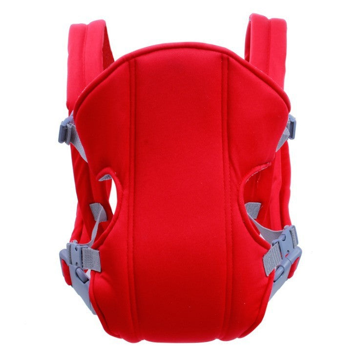 Baby carrier with curved strap